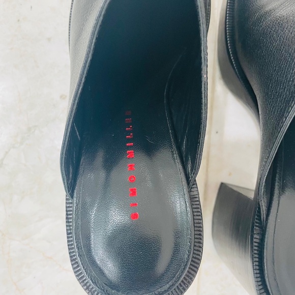Simon Miller {38} Shoes Platform Mule Low Raid Clog Black - Picture 9 of 11